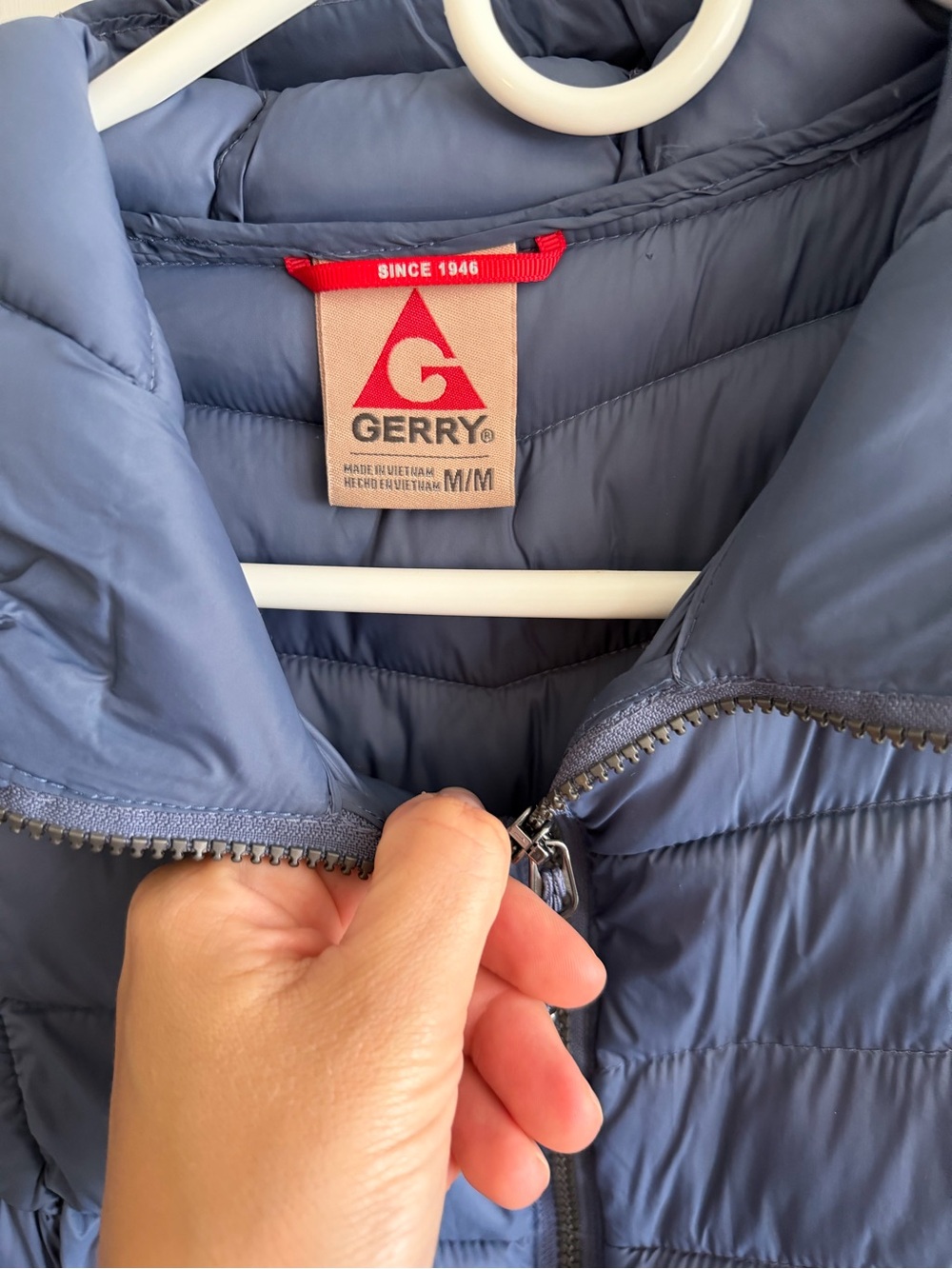 Gerry lightweight blue Puffer Jacket size medium - Picture 2 of 4